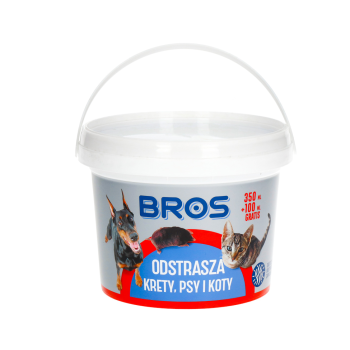 BROS 450 ml afweermiddel tegen honden, katten en mollen met lavendelolie